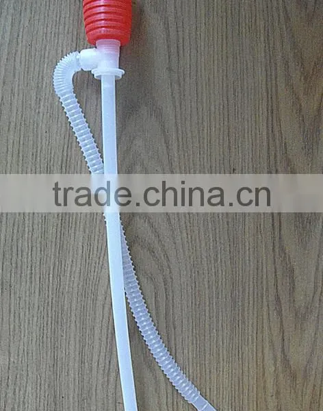 Easy to Carry Manual Control Plastic Auto Siphon Pump for Suck Wine Pipe Absorb Fluids and Water photo-3