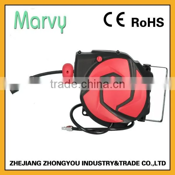 Auto Retractable PU Air Pipe Hose Reel Car Inflating photo-2