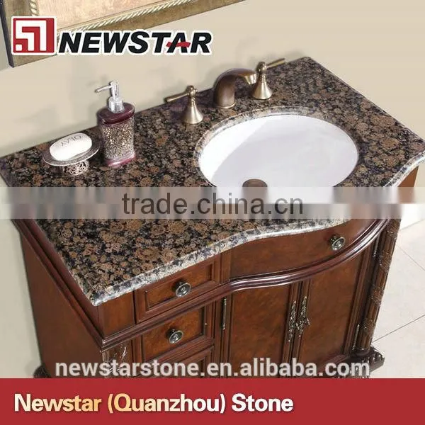 World Granite Hotel Bathroom Vanity Top photo-1