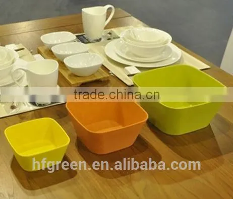 Wholesale High Quality Bamboo Fiber Salad Bowl photo-3