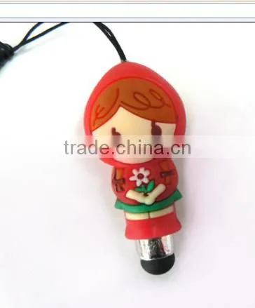 Mini Cartoon Design Touch Screen Pen With Dustproof Plug photo-3