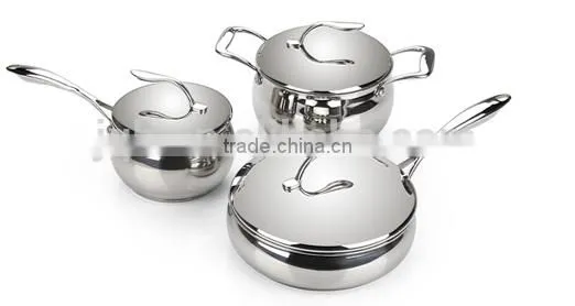 New Style Stainless Steel 6pcs Cookware Set/pot Set photo-5