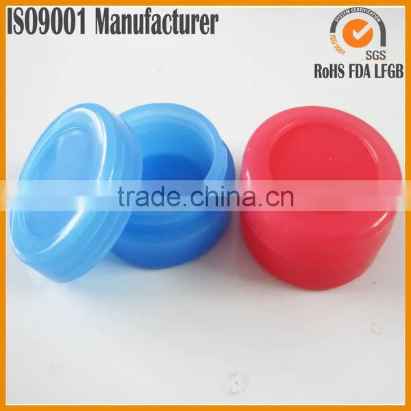 Translucent Silicone Oil Containers Clear Transparent Wax Container Jar photo-2