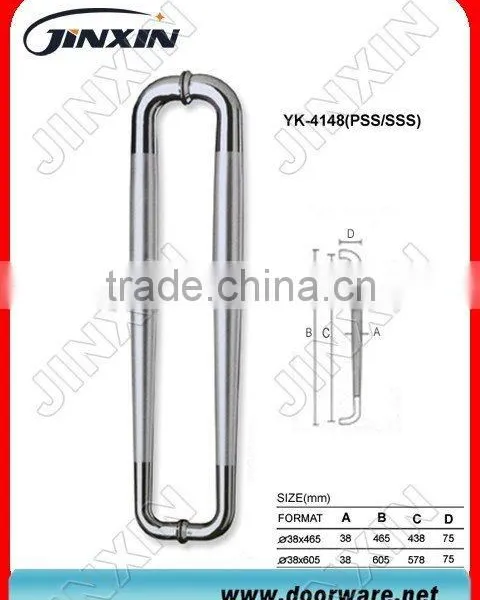 Guangzhou Wholesale Stainless Steel Door Handle for Glass Door photo-3