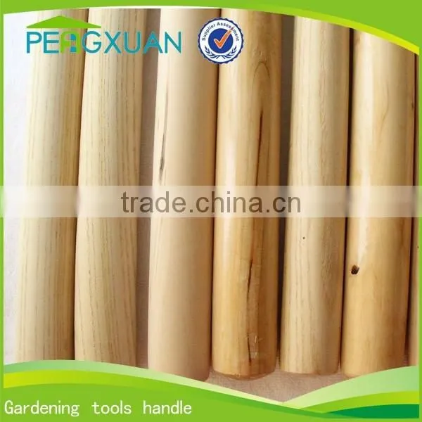 Round Natural Garden Tools Wooden Hoe Handle, Wooden Shovels Stick photo-4