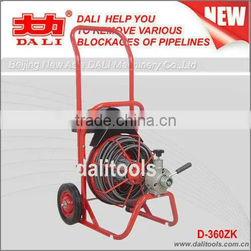 High Quality 75' Autofeed Drain Sewer Cleaning Machine photo-4