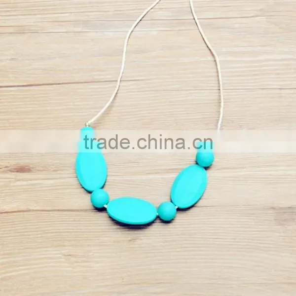 Safe Jewelry Teething Necklace for Mom and Baby Teether Baby Gift photo-4