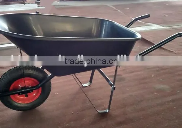 Plastic Pallet Wheelbarrow One Wheel Used for Garden or Construction for Sale photo-2