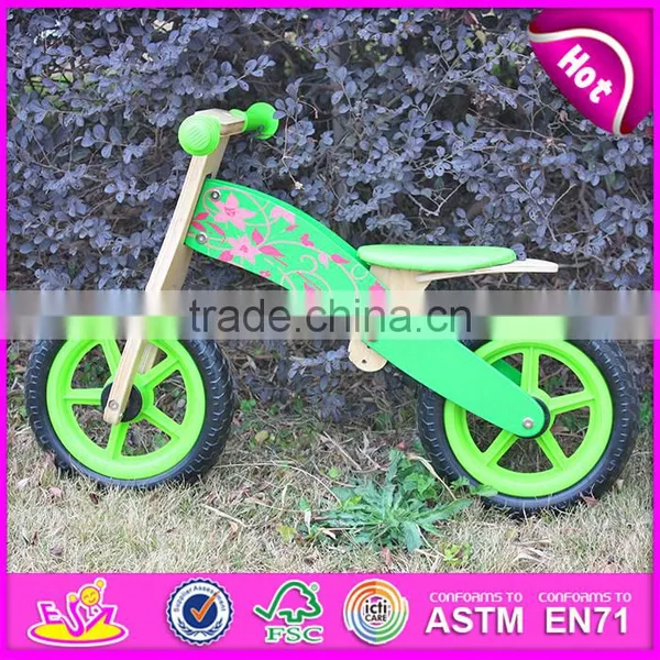Latest Design Best Sale Children Balance Wooden Bike W16C115 photo-4