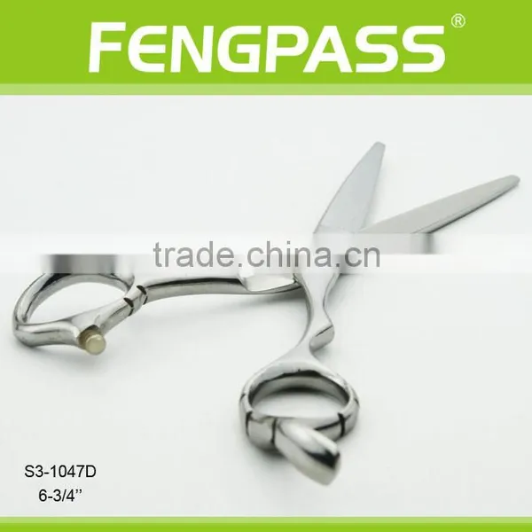 S3-1047D 6-3/4" Inch 2CR13 Stainless Steel With PP Handle Fashionable And Ergonomic Design Barber's Shears Haircutting Scissors photo-3