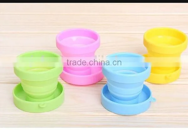 Portable telescopic cup, outdoor sports cup, household cup simplicity