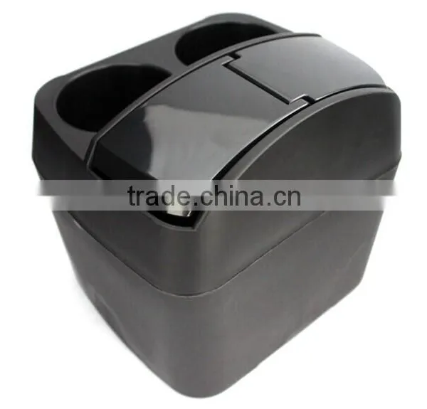 Car Garbage Box Drink Holder Storage Box photo-2