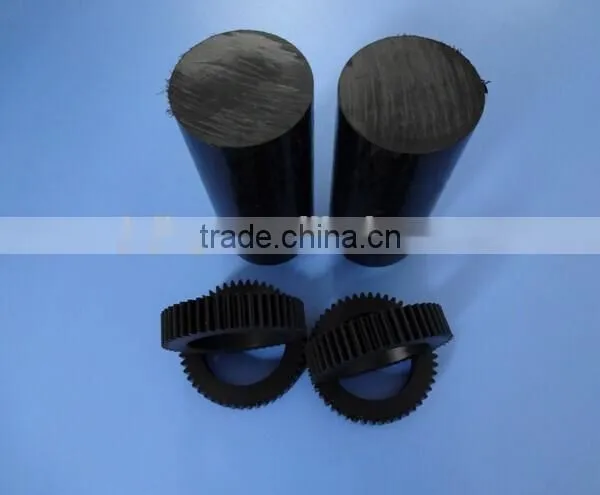 Black Plastic Delrin POM Bar photo-2