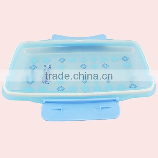 750ML Kids Plastic PP Bento Lunch Box With Soup photo-4