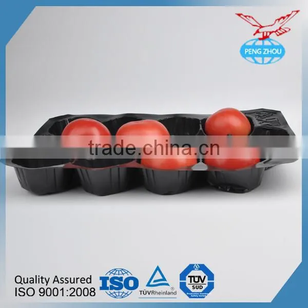 Laizhou Hot Sale 29*49cm Green Disposable PP Fruit Tray photo-4