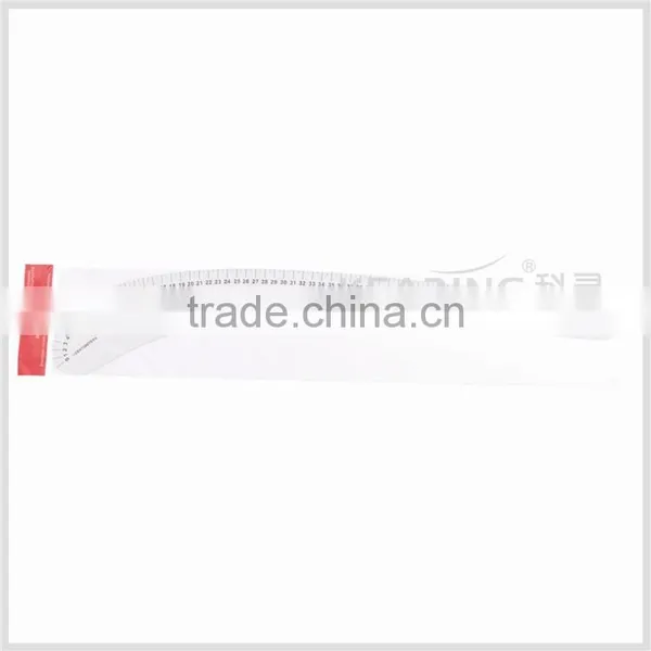 Kearing Brand Aluminum Vary Form Curve Ruler,french Curve 60cm Metric,sleeve Curve Metric Ruler#6261A photo-2
