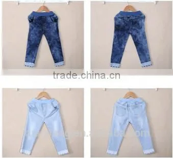 2016 Latest Design Jeans Pants Cotton Jeans for Children Jeans Pants photo-3