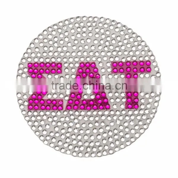 Rose Pink Lips Rhinestone Crystal Sticker/Custom Gems Stickers For Mobile Decoration photo-4