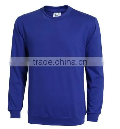 High Quality 100% Cotton Solid Crewneck Sweatshirt Blank Sweatshirt Wholesale Made in Jiangxi photo-2