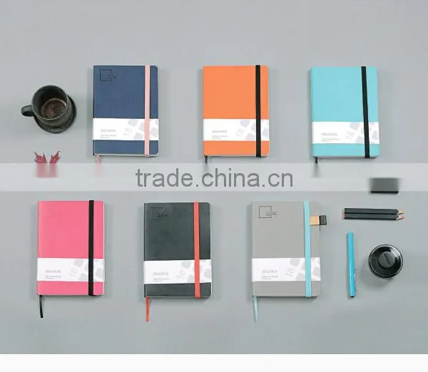 High-grade PU Hardcover Notebook Creative Stationery Customizable Notepad photo-4