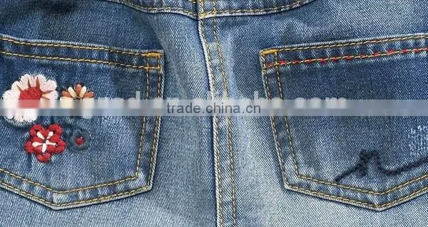 2017 Hot New Product Baby Girl Clothes Pure Denim Long Trouser Skinny Child Jean photo-5