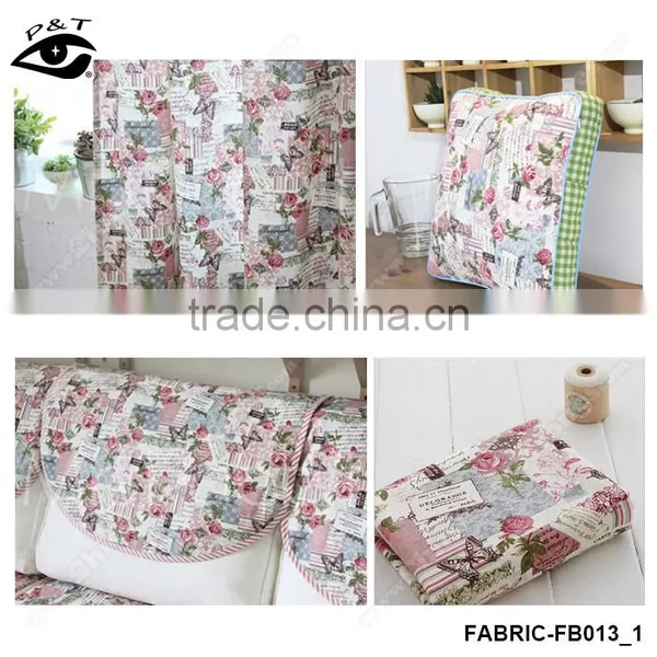 Wholesale 100% Linen Fabric Printing Linen Fabric For Tablecloth Household Textiles photo-2