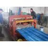 Roof Metal Glazed Tile Roll Forming Machine 5.5kw OEM / ODM With PL Display