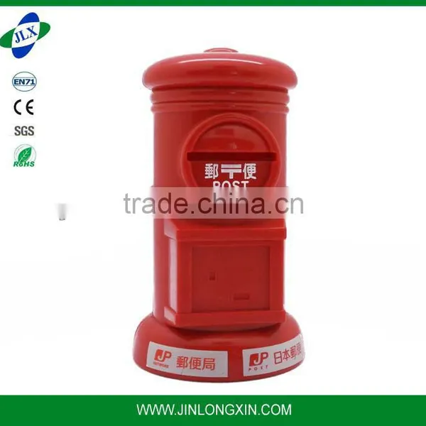 Plastic mailbox bank/ mailbox money box/mailbox Coin Bank