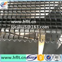 Metal Food Grade Honeycomb Belt /flat Wire Mesh Belt photo-2
