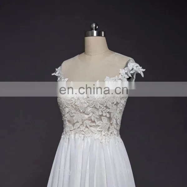 Sleeveless Sheath Wedding Dresses Affordable Casual Wedding Dresses for Weddings photo-4