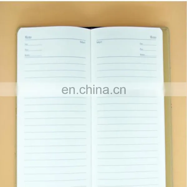 Customized Cheaper Price Agenda Design Black Leather Cover Schedule Book /Journal Bound Notebook Printing photo-6