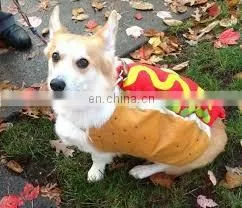 Funny Hot Dog Pet Costume for Puppy Cats photo-3