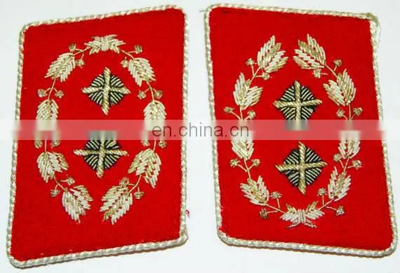 Collar Gorgets, Collar Badge, Collar Patch, Collar Ceremonial Gorgets, German Collar Tabs, Premium Quality
