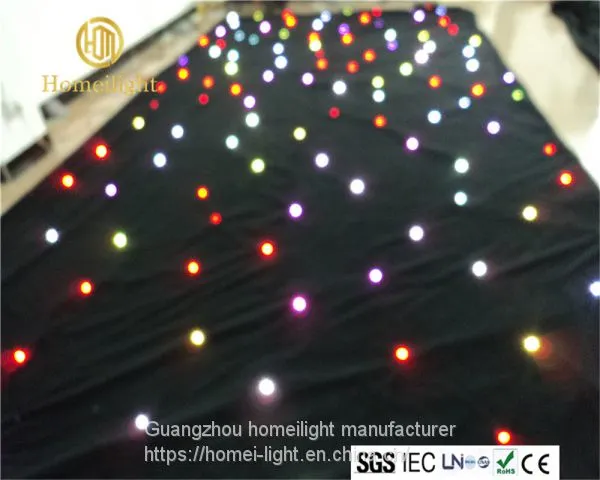 RGB Skylighting Star Curtain for Wedding Backdrop Led Star Curtain photo-5
