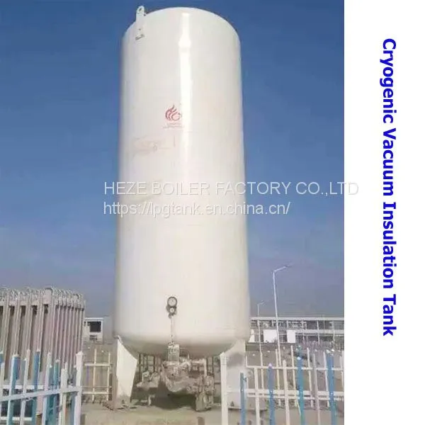 Powder Insulation Liquid Oxygen Tank, Liquid O2 Tank, Cryogenic Storage Tank photo-2