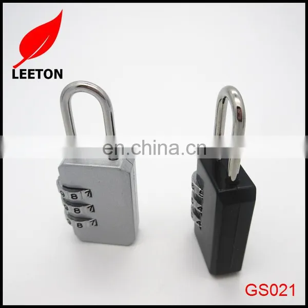 Factory Supply Colorful Metal 3 4 Digit Combination Padlock for Bag photo-2