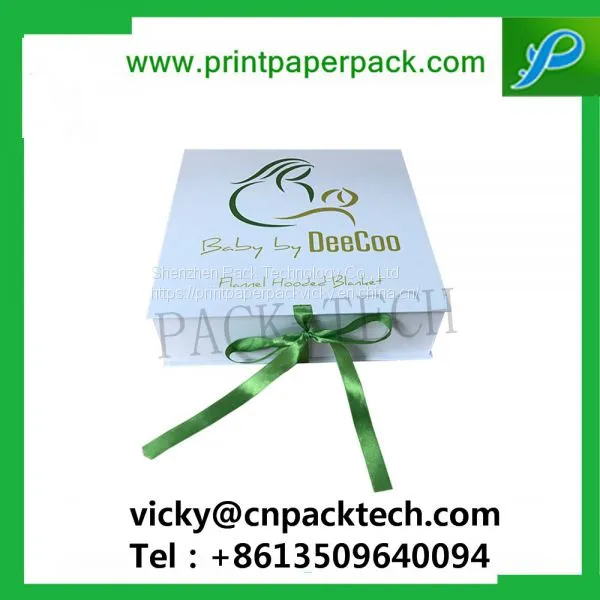 Custom Ribbon Baby Blanket Packaging Gift Box Cosmetic Perfume Box Jewelry Box Paper Box Cardboard Packing Cake Box