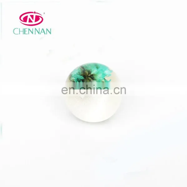 10*12 MM Charm Color Smooth Crystal Ball Pendant Silver Jewelry Accessories for Birthday Gift photo-2