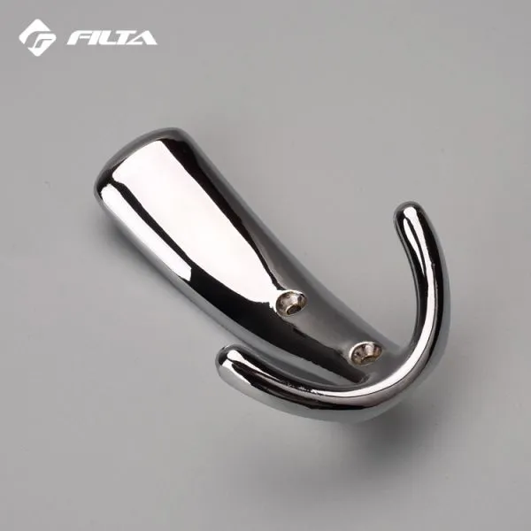 Fancy Design Filta Hardware Eco-Friendly Home Design Storage Small Double Zinc Alloy Coat Hook Hanger 6509 photo-3