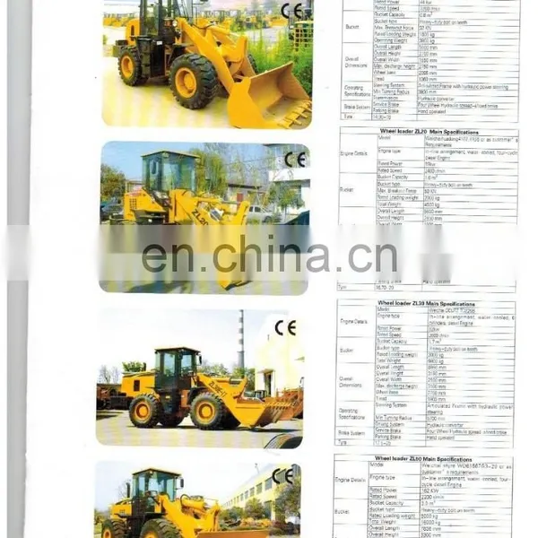 ZL30 Large Wheel Loader Electric Motor 220v Wheel Loader Spare Parts photo-2