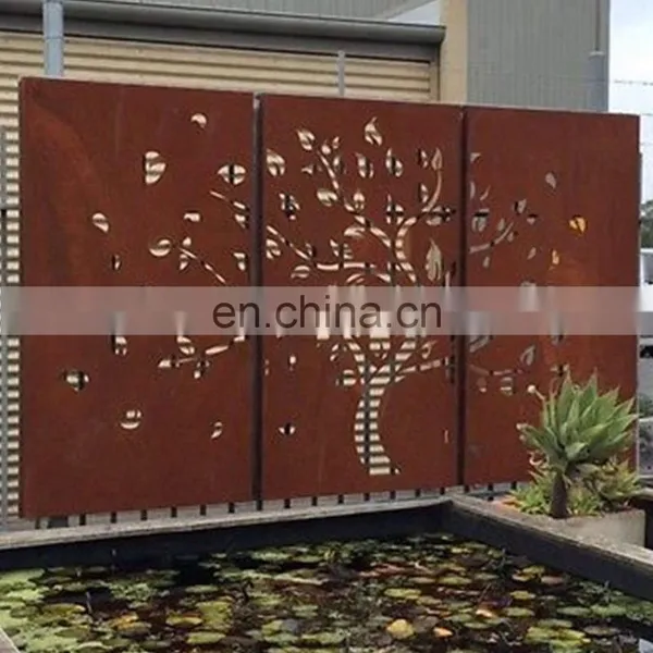 Corten Steel Fence Corten Steel Cladding photo-4