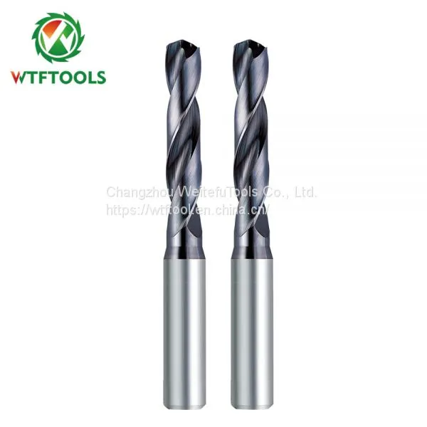 7mm Tungsten Carbide Drill Bits Inner Coolant Drilling Tools For Steel photo-2