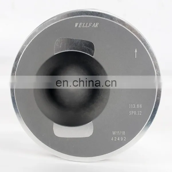 Diesel Parts 6C Single or Double Alfin PISTON for Cummins 3917707 photo-2