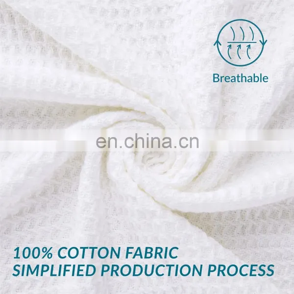 Luxury Super Soft Organic 100% Cotton Summer Lightweight Breathable Bedding Blanket For Adult photo-6