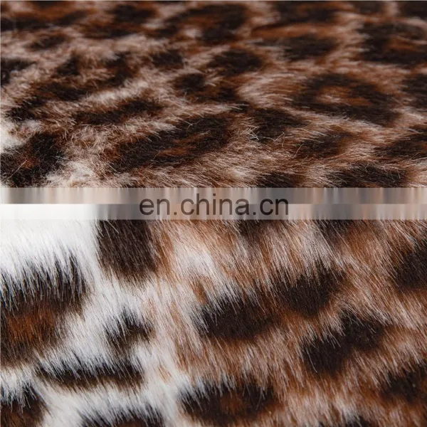 Center Jagura Leopard Custom Bedroom Fluffy Area Fur Floor Rugs Carpets In Bulk photo-4