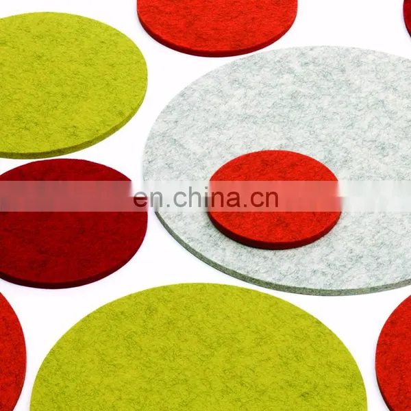Factory Wholesale Thick Felt Coasters photo-6