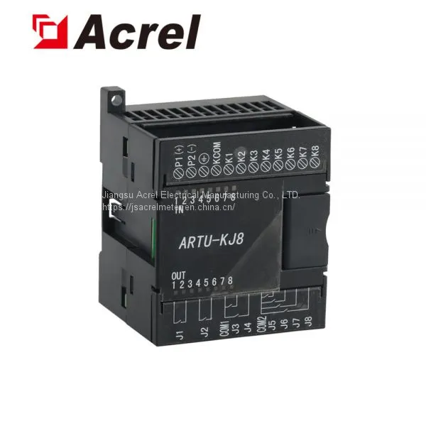 Acrel 300286.SZ ARTU-KJ8 Multi-circuit Din Rail Remote Terminal Unit/RTU With Remote Control Remote Signal photo-4