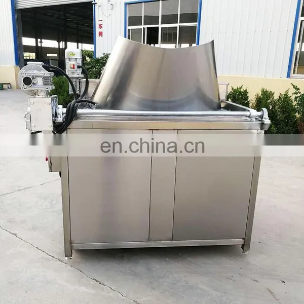 Widely Used China Samosa Namkeen Batch Fryer Machine With Automatic Stirring Device photo-6