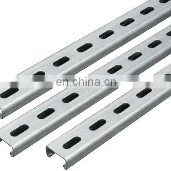Stainless Steel C Channel Profile Pipe /Galvanized Perforated U Steel Profile/U Channel photo-4