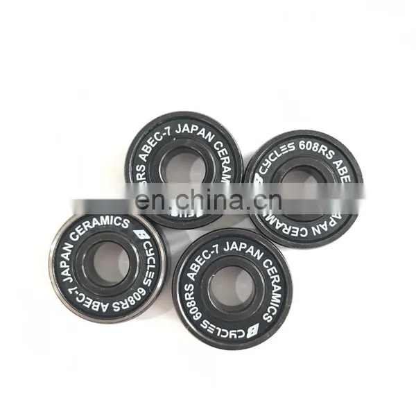 Full Ceramic Bearing 608 Skateboard Deep Groove Ball Bearing 608 608s 608zz photo-5